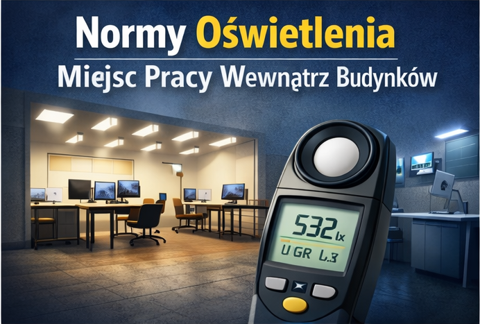Normy oświetlenia dla Stanowisk pracy 