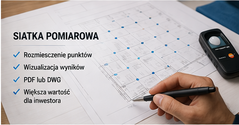 Ile kosztuje siatka pomiarowa oświetlenia